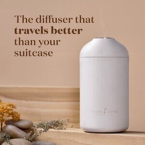 New Young Living Wanderful™ Atomizing Waterless Diffuser- White